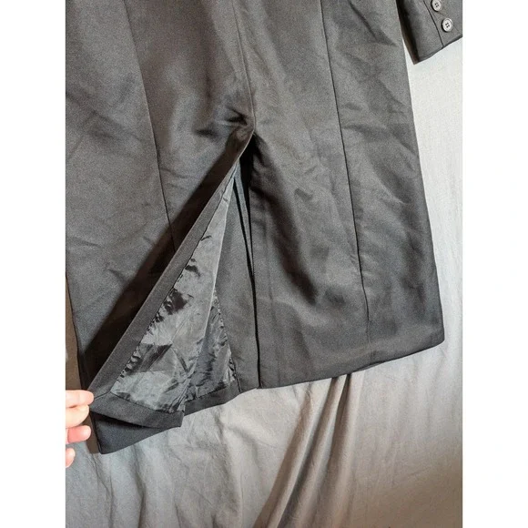 Spirit Halloween Black Lab Coat Costume‎ Jacket Mens Womens Size S - Picture 9 of 13